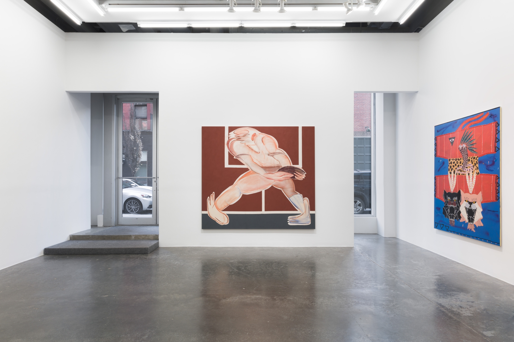 Installation View of Anastasia Bay + Jordy Kerwick, January 13 - February 19, 2022,&amp;nbsp;at Anna Zorina Gallery, New York City.