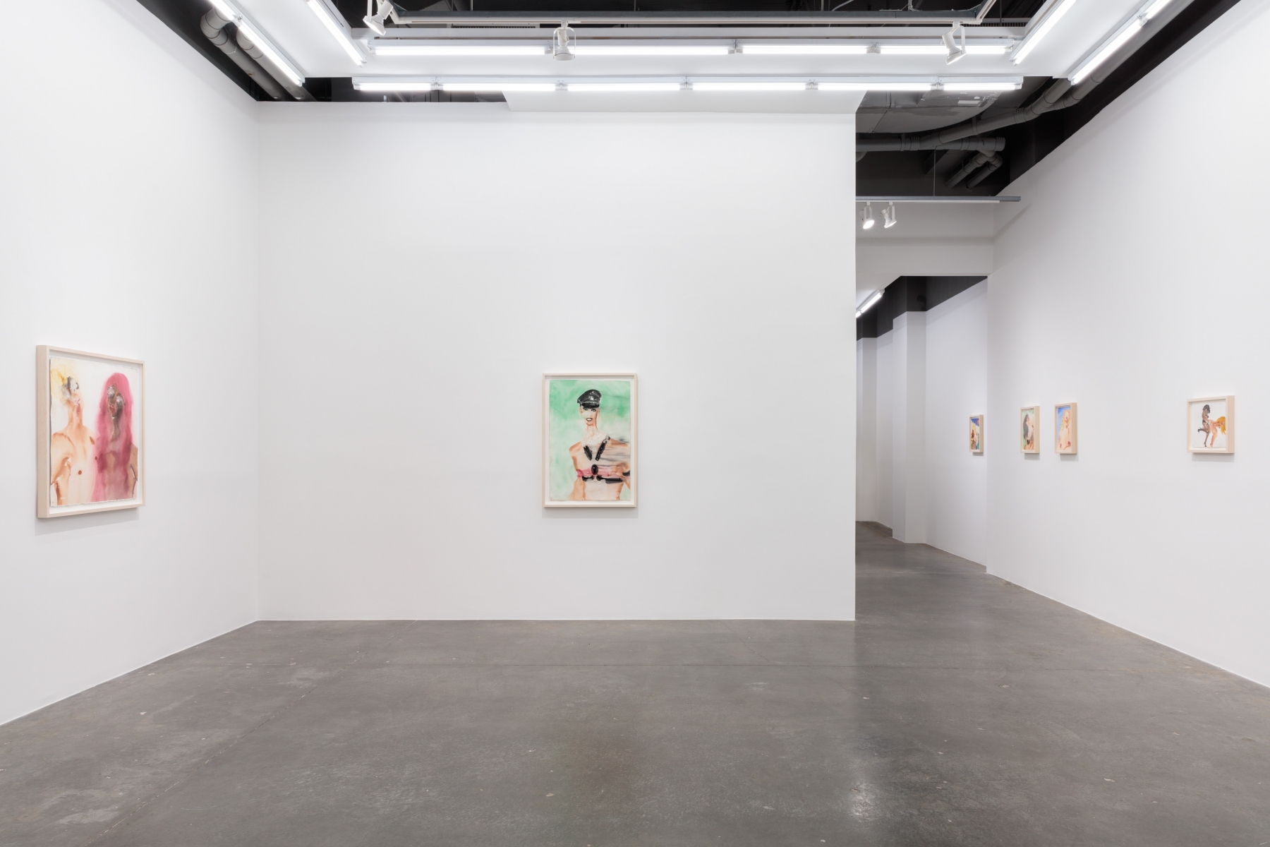 Installation View of Nadine Faraj &quot;Get Used to Us&quot;, February 28 - April 6, 2019,&nbsp;at Anna Zorina Gallery, New York City.